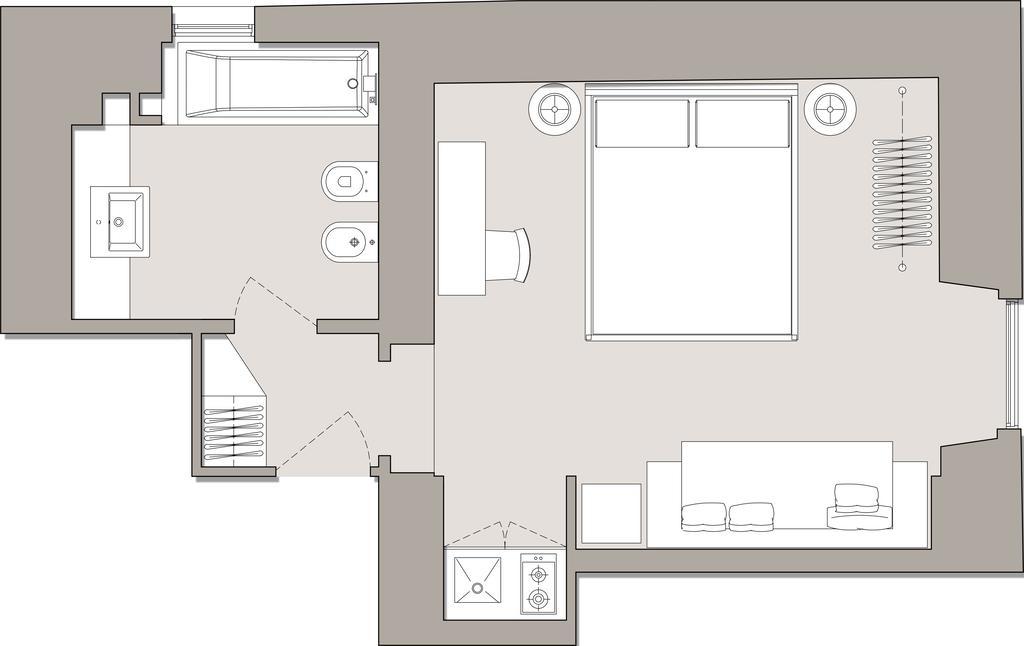 App Leoncino Design Apartment In Rome Room photo