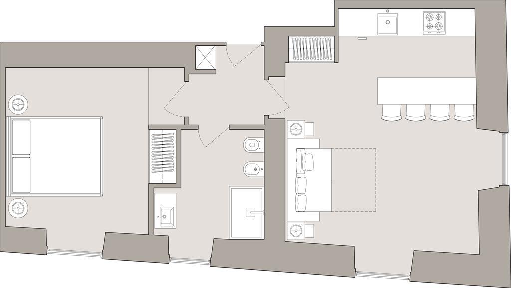 App Leoncino Design Apartment In Rome Room photo